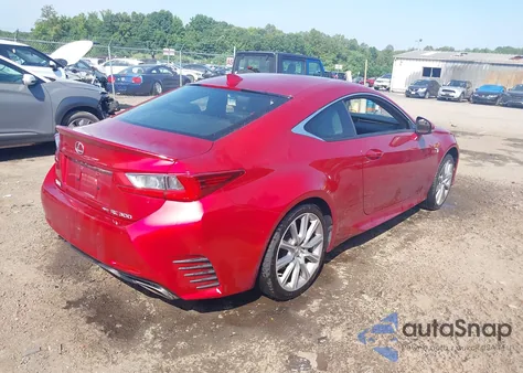 2016 Lexus Rc 300 из США, поврежденный, VIN JTHSM5BC1G5000408